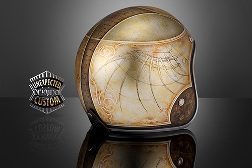 custom helmet leonardo da vinci