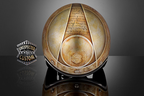 custom helmet leonardo da vinci