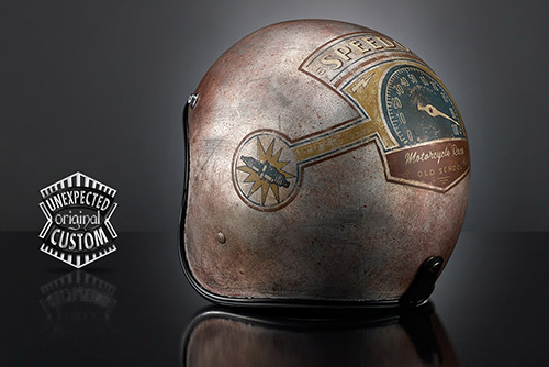 custom helmet vintage speedoo