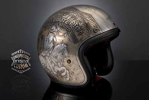 custom helmet apocalypse