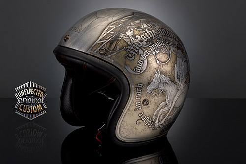 custom helmet apocalypse