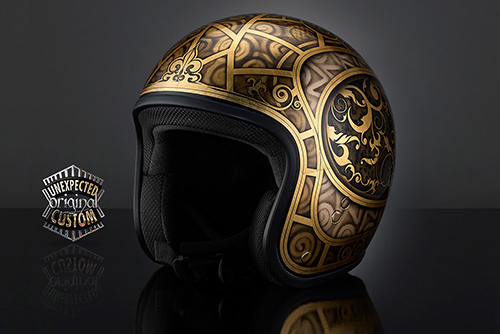 custom helmet jugenstil