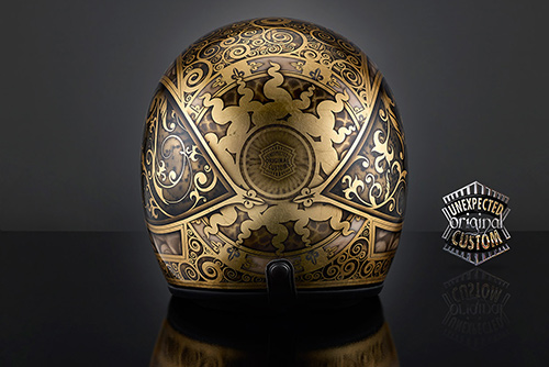 custom helmet jugenstil