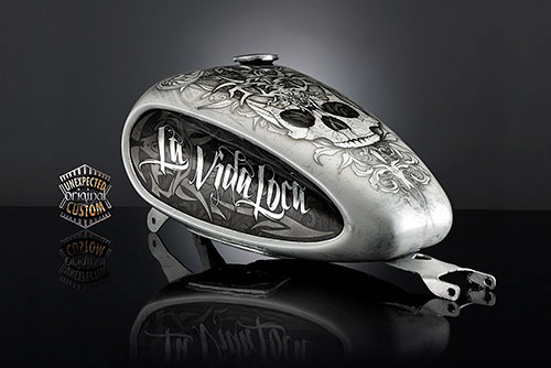 indian larry tank skull vida loka