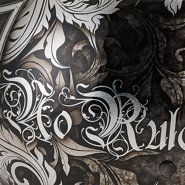 airbrush custom design flourish frieze