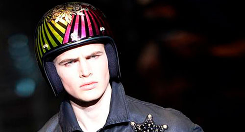 versace unexpected custom helmets